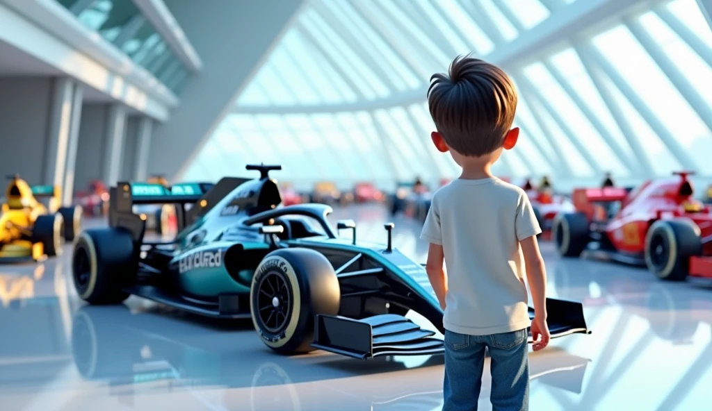 Imagem de um menino em traje de corrida segurando um capacete, RB 6 s, RB6S, F11:6, 2 0 1 4, 2014, f 1/4, formula one car, f 1, Papel de parede - 1 0 2 4, formula 1, F32, f 3 2, polido : :
