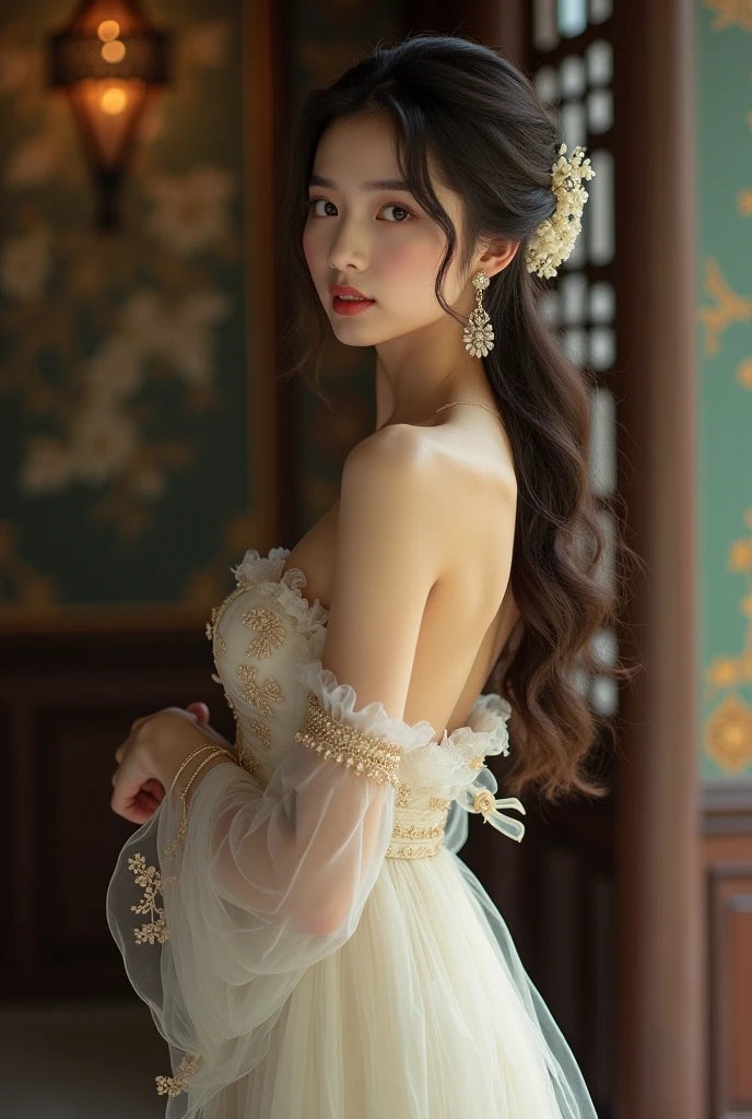1 girl, (masterpiece, top quality, best quality, official art, Beautiful and beautiful:1.2), extremely detailed, flower art:1.3), rich and colorful, most detailed, 1 girl, (masterpiece,best quality:1.5)