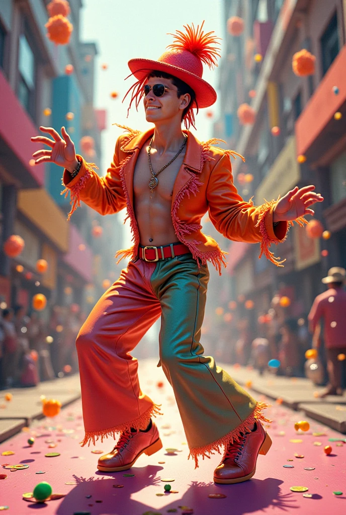 A vibrant Indian boy, Luffy, wearing a traditional Indian dhoti and kurta, striking a heroic pose, extremely detailed portrait, beautiful intricate indian patterns and embroidery, high quality, photorealistic, masterpiece, hyper detailed, vibrant colors, cinematic lighting, digital art
