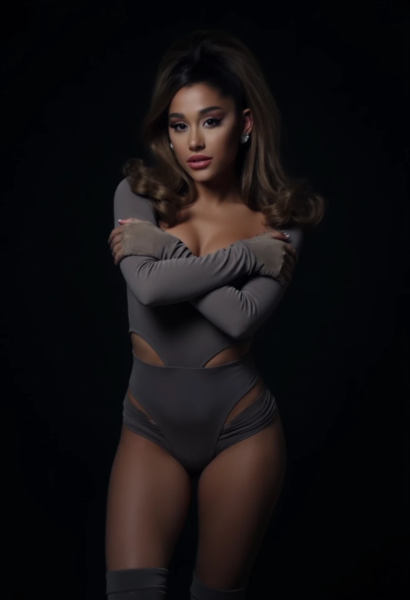 Beyoncé dressed in tight volleyball clothes and smiling