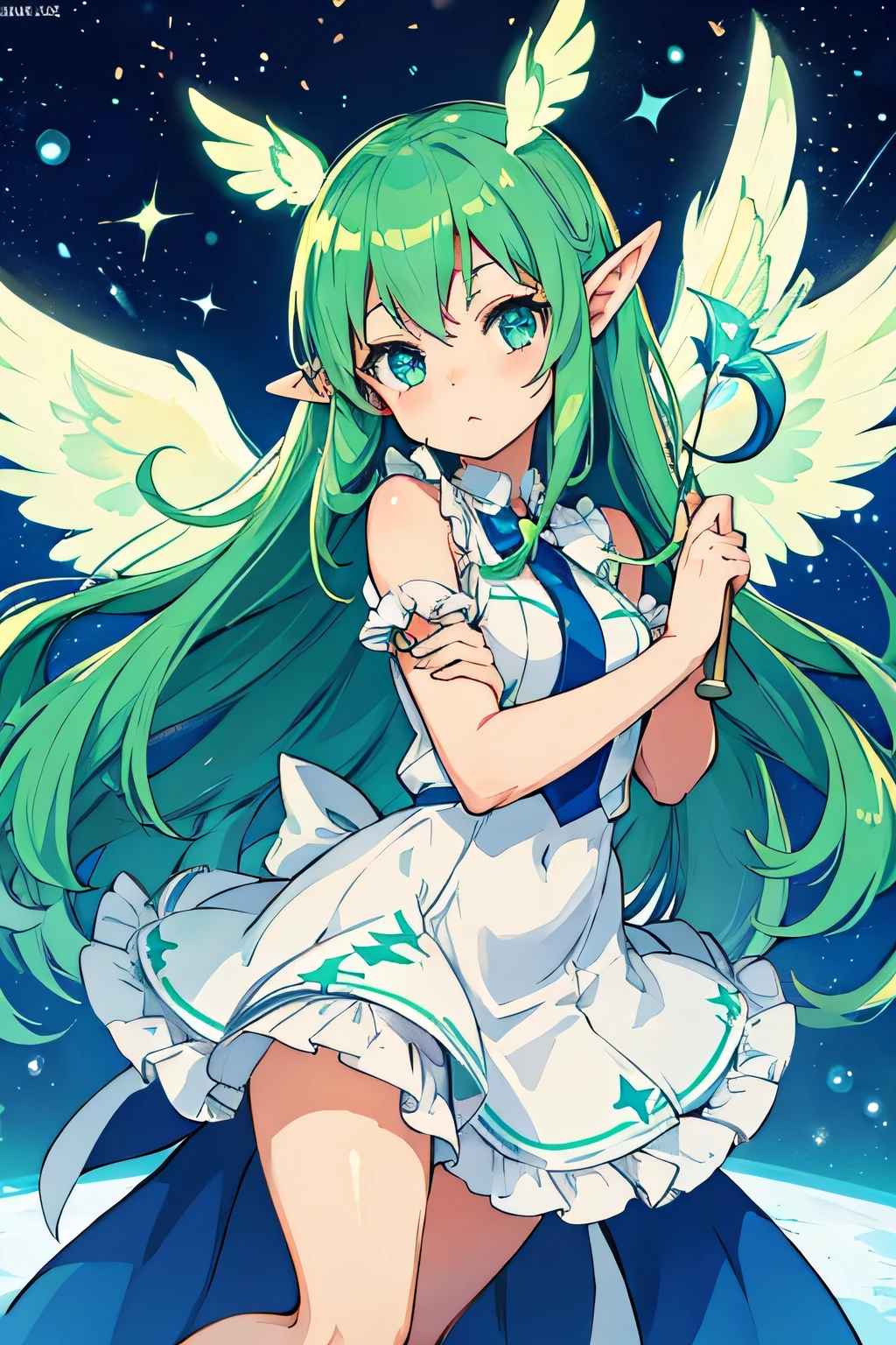 Fantasy starry sky fairy