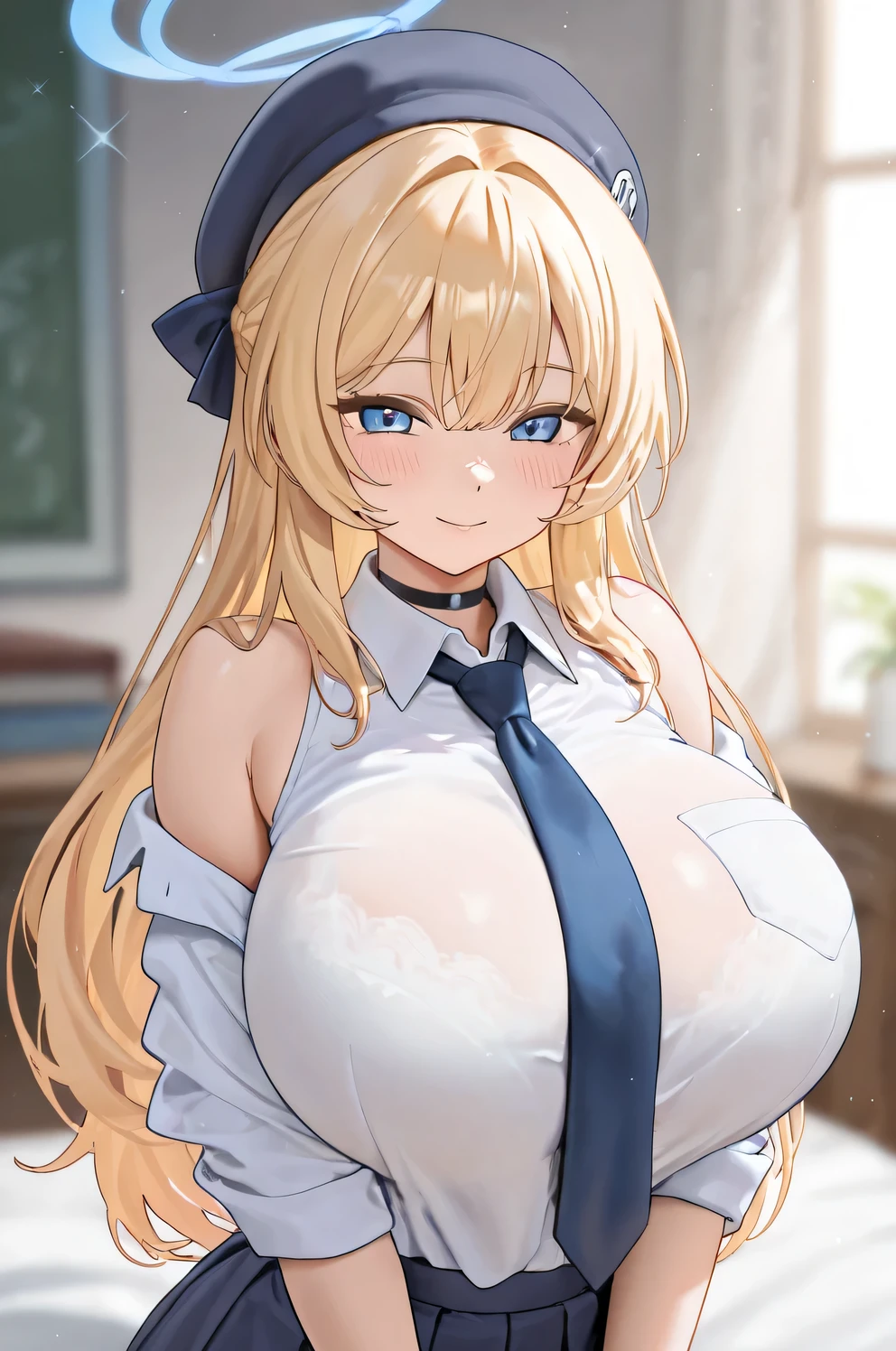 (((Uniform torn and nipples exposed)))、(((((have sex with a man and make him ejaculate)))))、Nipples protruding from the bra、((((feel shy))))、((a blond))、beautiful  Girl、Large beautiful breasts、cleavage of the breast、A slender、オマンコ、(((((Spread your legs and straddle)))))、((痴女))、((((sexually seducing))))、((cum shots))、((covered in cum))、((facial cum shot))、((Inside the bustling city))、((smil))