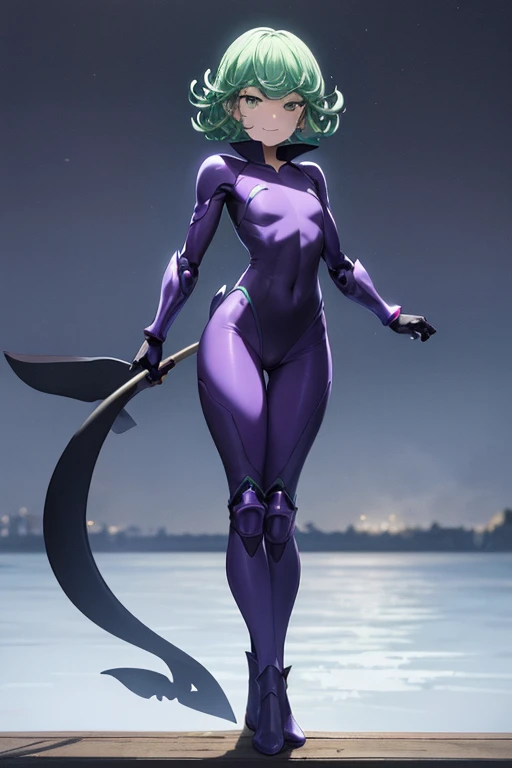 (work of art, best qualityer:1.4), (whole body), 1 girl, standing alone, out, in a desert with sand and dust, tatsumaki, (pelvic curtain:1.2), long sleeves, black gown, (hair green), shorth hair, medium breasts, beautiful smiling, beautiful face, high-detailed face, highly-detailed eyes, highly detailed skin, skin pore, (((floating with a green aura))), underground dispersal, realisitic pupils, full-face blush, fleshy lips, Depth of field, volumetric lighting, sharp focus, absurderes, realisitic proportions, good anatomy, (realisitic, hyperrealisitic:1.4), 16k hdr