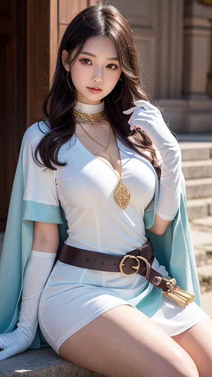 ((8k, Highest quality:1.2))、((masterpiece)), Beautiful woman, (Attractive Asian Model:1.0)、18-year-old girl、(((Sailor suit)))、(((Sailor suitを着た戦士))),((Big Breasts))、((Huge breasts))、((Perfect Face))、 (((Holding a Japanese sword)))、((Samurai holding a sword))、((Colorful armor))、((Images of Japan))、((Background Japanese castle))、(Strong muscular body), (Light Brown Hair), Braid、Disheveled Hair、feet, (High fantasy battlefield environment), High resolution, (Skin Texture:1.1), Highest quality, 超High resolution, (Realistic: 1.4), RAW Photos, Nikon D850 film stock photos, F1.6 Lenses, Rich colors, Bokeh, Sharp focus, Realistic, Cinestill 800, Backlight, Rim Light, Strong sunlight, Realistic, Realistic Shadow, 3d, (Castle Background:1.2),Hair blowing in the wind、Upper Body、 (Leather gloves),Combat Accessories,breastplate、、Voluminous lips、((Big Breasts))、((Huge breasts))、((Perfect Face))、Big eyes、Delicate eyes、((looking at the camera))、belt、Intricately patterned armor、((whole body))、Delicate hands、Uplifting、Are standing、