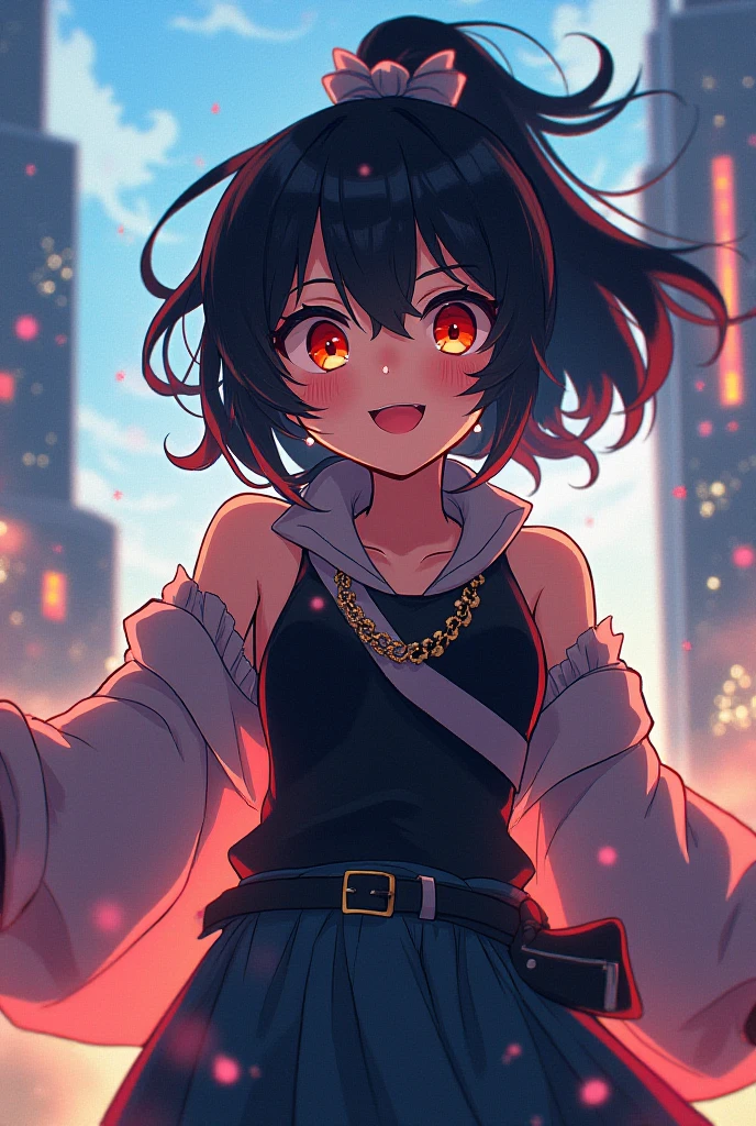 Create an image of an anime character xxx