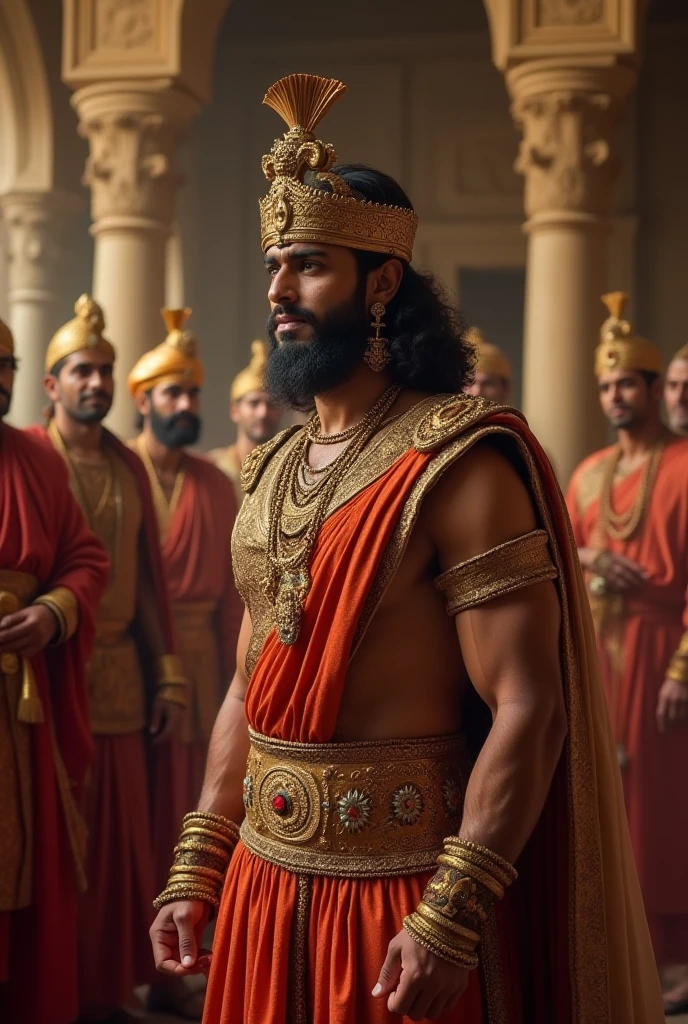 Heperformed a number of Rajasuya and Aswamedha sacrifices. He was agreat devotee of Lord Vishnu. He ruled his kingdom remaining in thecapital city, named Avanti.