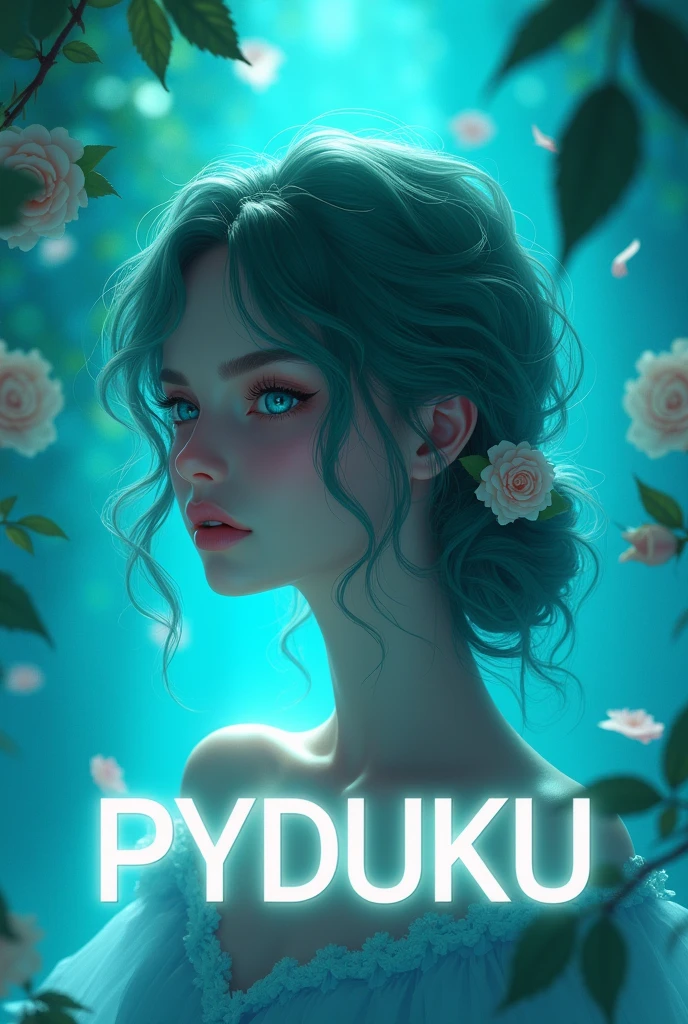 Create an eye-catching anime-style DP featuring the name 'Rishnav Edit'. The design should include vibrant colors, a dynamic background, and elements inspired by popular anime themes. Incorporate futuristic or fantasy elements that make the logo stand out, giving it a unique and artistic flair. The text should be bold and integrated seamlessly into the design, reflecting the creativity and passion of an anime editing page." Use aaksha anime character in dp use black white theme background