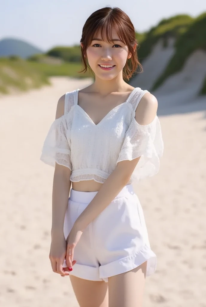 Highest quality, masterpiece, High resolution, 1 Girl,Tyndall effect,Realistic,,(High definition skin:1.2), 8K UHD, , Frank, High resolution, 4K, 8K,Straw hat,Full body photo.Real