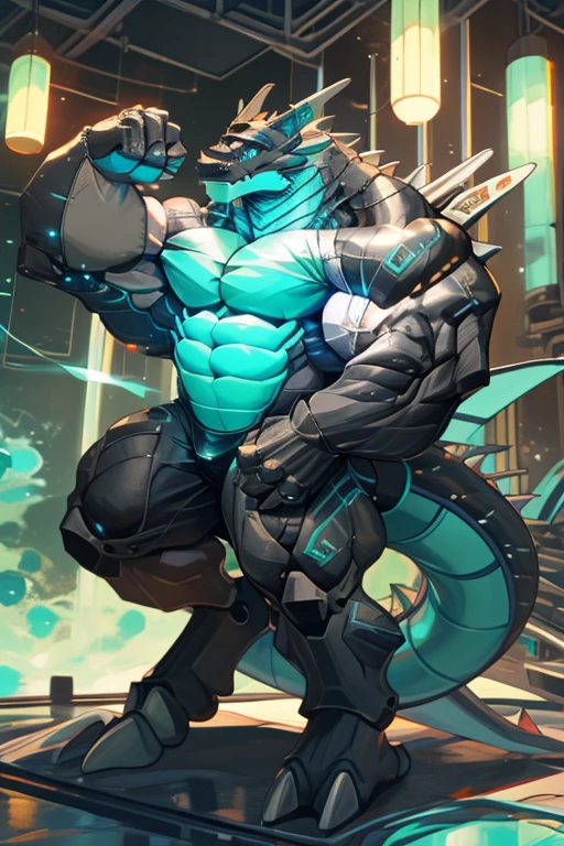 anthro, furry, male, ridley, metroid, zerosuit, zerosuit ridley,