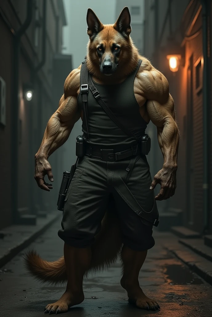 (Masterpiece:1.2),(High qualityสุด),(Superb details),(Ultra high resolution),(best illustrations)Highly detailed, film, cinema, realistic, Masterpiece, male(gun), (Doom 3), bodybuilder physique,6-pack,The warrior costumes from the movie Mad Max, Sleeveless leather jacket,old,broken,open shirt,wound,wound,Bloodstains,ถือgun,Unbuttoned,Dynamic action,Sharp shadows,glare,blast,flame,Wolf Collar, anthropology, furry, Wolf Collar ears, Fine fur, alone, hell, Mars, nonsense, best quality, HDR, High quality, high definition, very detailed, 8K wallpaper, complicated details, 8k uh, Full HD, (By darkgem:0.7), (by Shiba Chege:1.0), ((by darkvan:)), ((by Una)), (By Pino Dani:1.2)