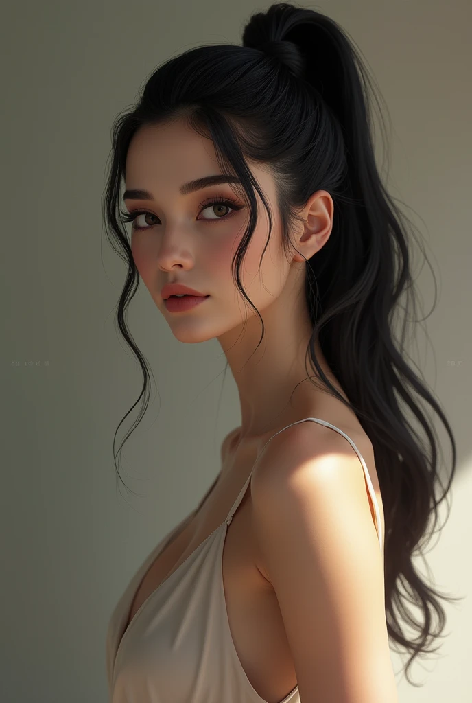 Best Quality, Masterpiece, Ultra High Resolution, (Photorealistic: 1.4), Raw Photo, 1 Girl, Off-the-shoulder, In the Dark, Deep Shadow, Restrained, Cold Light, Detailed Skin, (Tamara Taylor) --auto --s2
