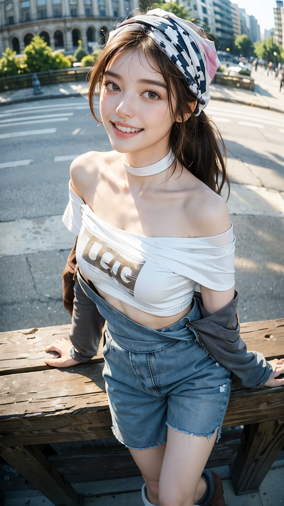 nsfw,Cute Japan high school girl、sexy dancing、1 high school girls、Standing side by side、Leather tiny micro mini skirt, small denim jacket、Trained abdominal muscles、Cowboy Shot、((wet body with white liquid)) ,earrings,necklace,bracelet,smile,groin is visible,twintail,cat ear,bangs,grab the chest,open legs,