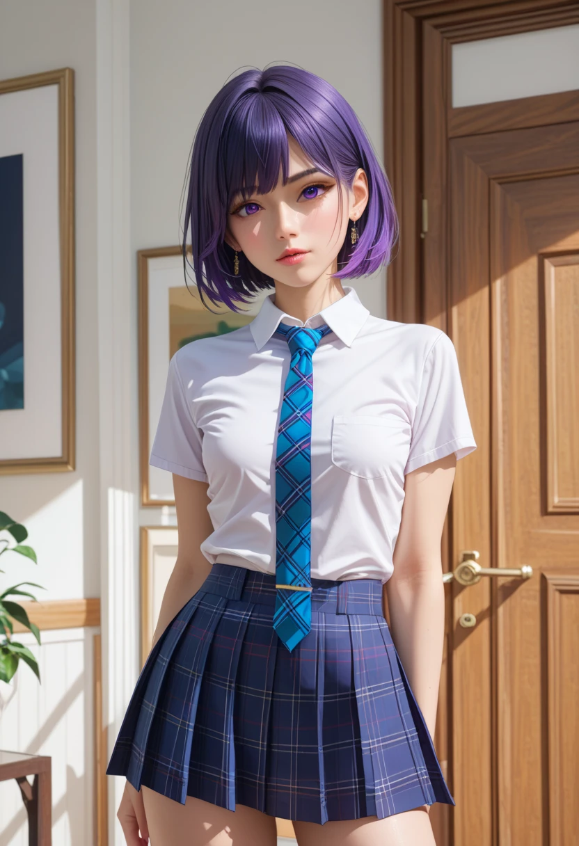 (best quality、extremely detailed 8K CG、HDR、ultra-detailed、Absurd:2)、photograph、(RAWphotograph:2) 、(photorealistic:2.2)、(masterpiece:1.8),(super detailed skin)、(nsfw),(ass pov,fellatio,ass pov Penis in 2 girls breasts and licks:2.2),(open clothes,nipples:2),(hyperrealistic:2.1),(2 girls,all fours,arched back,no good,beautiful、beautiful face,Looking up、Confused eyes, eyelashes、Angry face,rip gloss、very shiny whitish blonde hair、single side plait、pastel colored inner hair、pastel gradient hair、short bob cut、crossed bangs、gleaming skin、pale skin、Cross hairpin、Cross piercing、Purple eyes、white shirt,long sleeve,front open,hyperrealistic plaid skirt,the very narrowest waist,the very skinniest、the very slimmest、the very slenderest、the very thinnest、hyperrealistic beautiful body,hyperrealistic disproportionate round medium breast),(backlighting,hyperrealistic school,blackboard,machine),((((ass pov Penis rubbing in breast, round deep cleavage,hans too grabbing breast)))),(ass pov Penis between the breast of two girls:2))