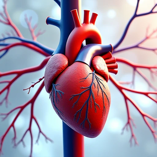 Lilac and light pink circulatory system