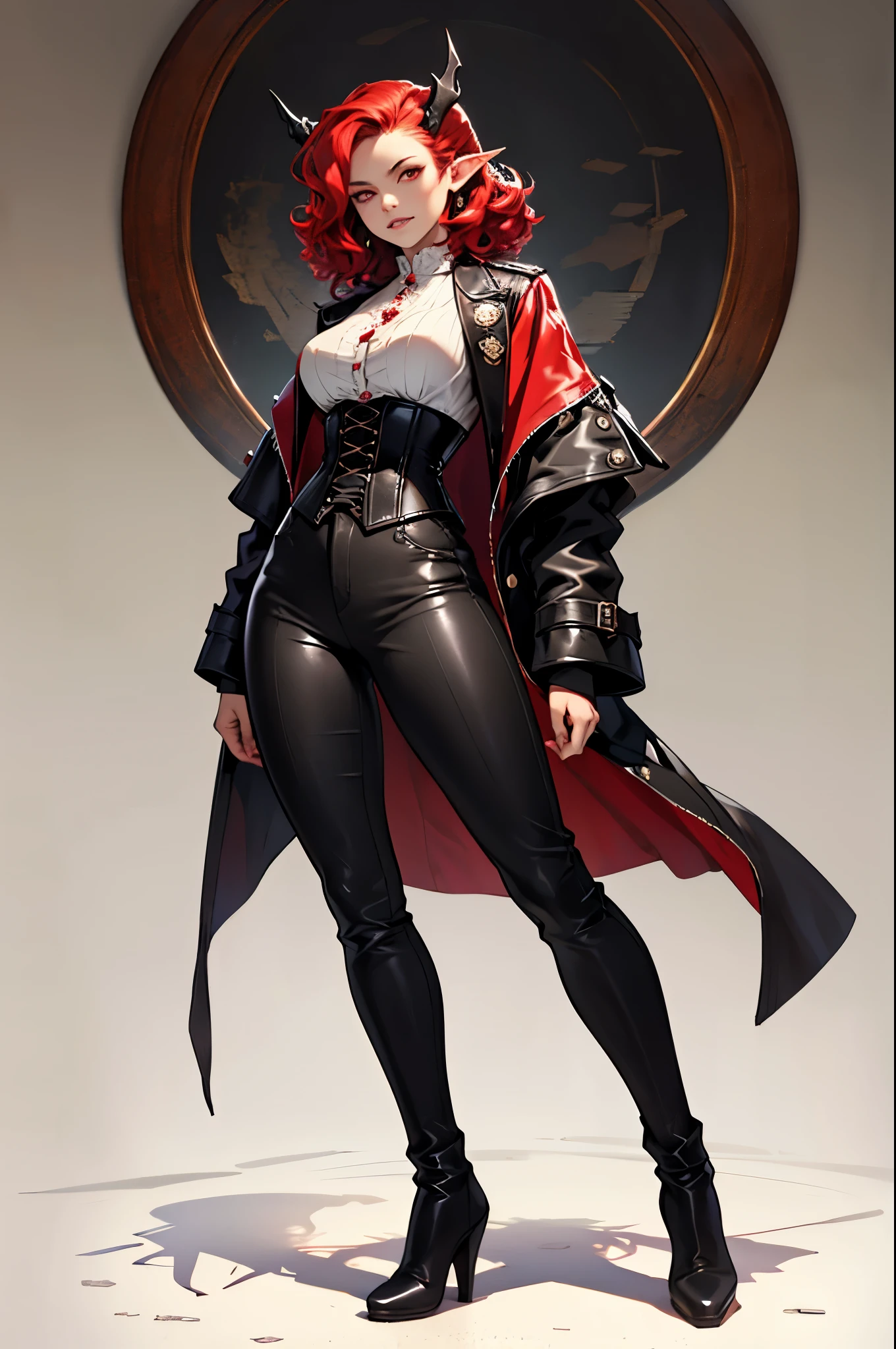 highres,absurdres,masterpiece,best quality,original,extremely detailed CG,extremely detailed wallpaper,perfect lighting,standing on the stage,lips,jitome,makeup,blurry background,from above,looking at viewer,
<lora:CHAR+Blade_1.3:0.75>,blade \(hsr\),red eyes,dark blue hair,bangs,black coat,chinese clothes,