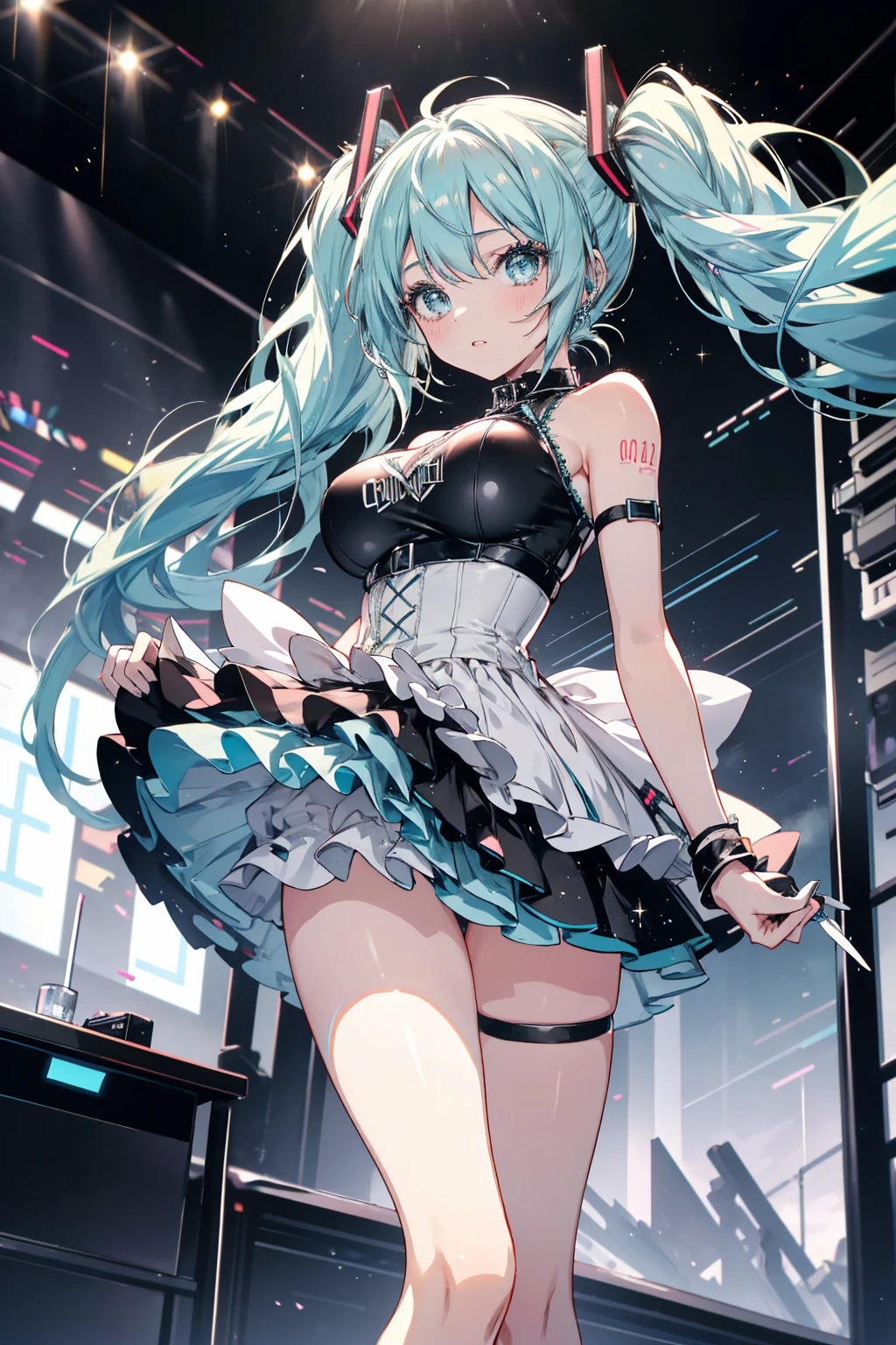 3D anime-inspired artworks, virtual beauty, futuristic aesthetics,brings to life a unique anime girl, blending the charm of traditional idol culture with cutting-edge digital artistry, world where dreams and reality intertwine, essence of modern anime in stunning 3D

