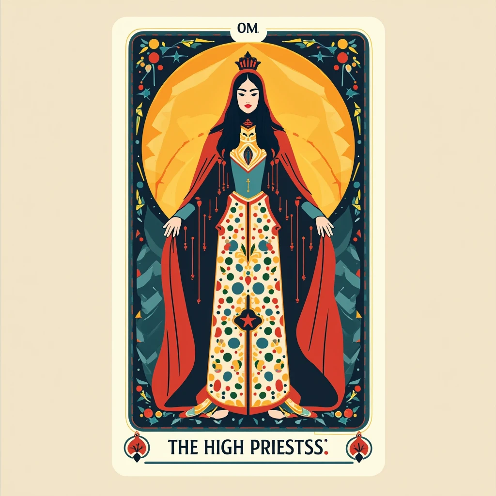 A Custom Tarot Card Deck: The Universalist's Deck; Arcana Card I