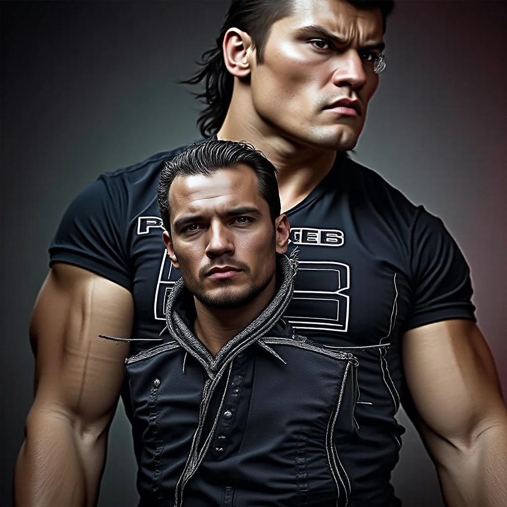 Masterpiece, 4k, award winning photo, extremely detailed, amazing, fine detail, absurdres, highly detailed man,toughboy, extremely detailed dark eyes and face, masculine, piercing eyes, by lee jeffries nikon d850 film stock photograph 4 kodak portra 400 camera f1.6 lens rich colors hyper realistic lifelike texture dramatic lighting unrealengine trending on artstation cinestill 800 tungsten, toughboy style, face ultra focus, intimidating, in a fighting position, short hair, muscular, veins popping, bead