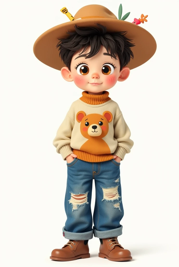 服装小模特