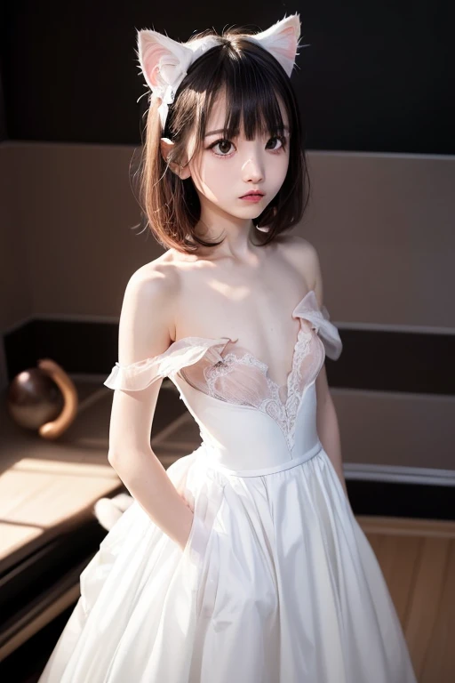 女の子1人, Full body, Unknown , detailed clothes, (delicate illustration:1.4),(masutepiece:1.0), (Best Quality:1.4), (超A high resolution:1.2), (Photorealistic:1.4), (8K, Raw photo:1.2), (Soft Focus:1.4), (18year old:1.3), (Sharp Focus:1.4), (Renaissance art:1.4), Detailed beautiful face