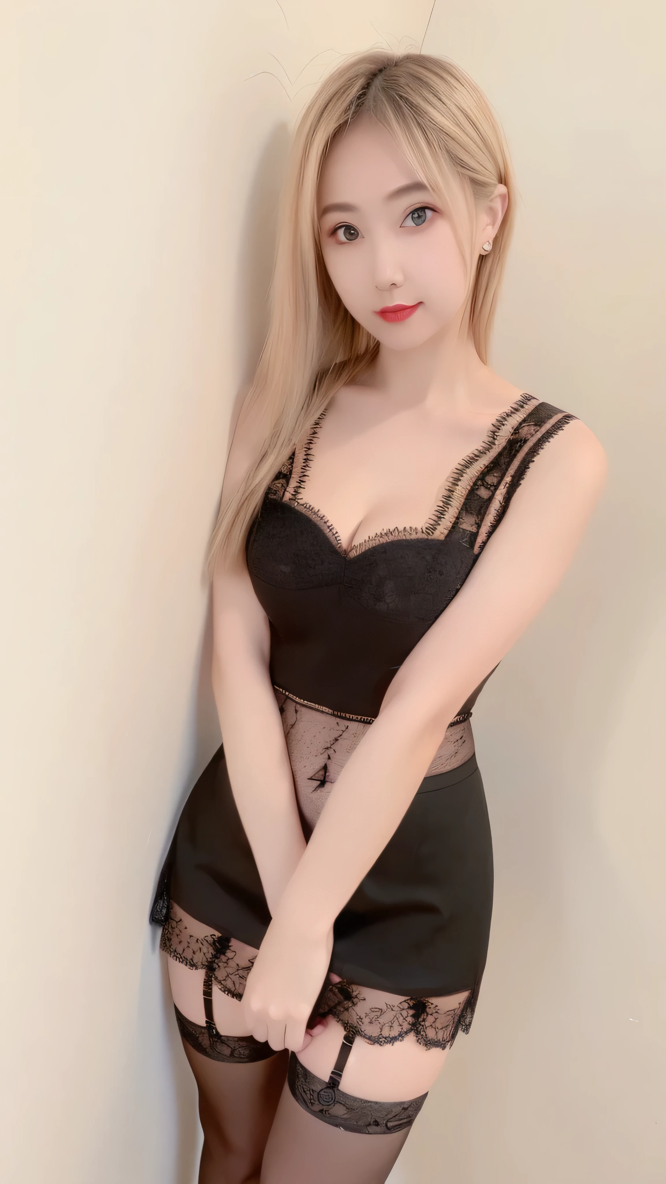 (((NFSW : 1.2))), (((pornography))), (realistic), (intricate details:1.2), (masterpiece、:1.3), (top quality:1.4), (Ultra A high resolution:1.2), Ultra A high resolution, 8K resolution, very detailed expression, dark, (high quality), complete anatomy, natural anatomy, full body photo, A woman is happy holding an ugly rabbit doll in the arms of two men., 21 years old, (call girl:1.5), (prostitute: 1.5), (korean:1.8), (beautiful : 1.4), (shining blond hair), hoop earrings, heavy makeup, Confusing wording, choker necklace, long legs, (wearing flesh colored realistic pantyhose), (high heel : 1.5), Slim and feminine skirt dress, glowing skin, Sitting on a leather sofa with the men who love her,(She is being sexually harassed by men : 1.5), They grab her waist and thighs , room, (Karaoke room : 1.5), Karaoke room equipments, stage lighting, (detailed background:1.2), I am having a lewd time with two Korean men., she belongs to men, Below are more details about the rabbit doll.... The doll is an ugly rabbit-shaped doll the size of a baby., hard of hearing, small eyes, and a large, Round head., But she likes that bunny doll.,,