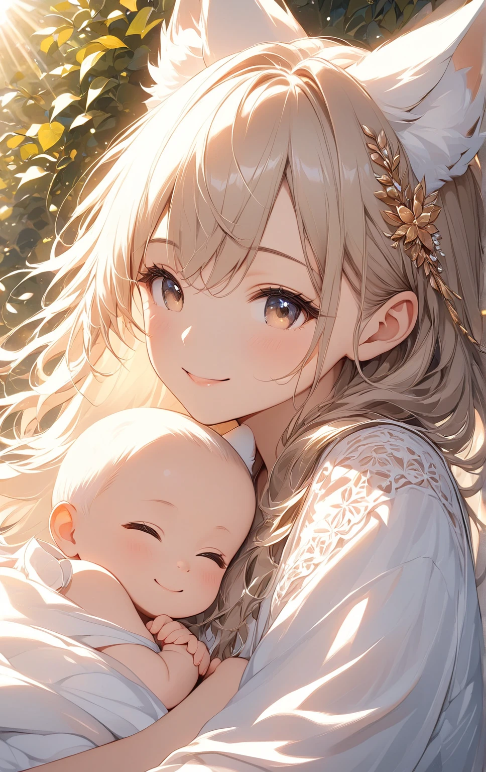 (Highest quality, 8k, 32K, masterpiece, Ultra-high resolution,:1.2),to be born, one person&#39;s,So cute ,dentistのような電子世界のようなファンタジー背景, clear, Shining Eyes, Age 25 ,Fair skin, Pink Haired Girl, dentist, An innocent smile, blue eyes, Pierced ears sparkle, An elegant necklace adorns her slender neck., Rings and bracelets decorate the fingers,Dental assistant,,Twin tails,Big Breasts, Large Breasts,Nipples are visible