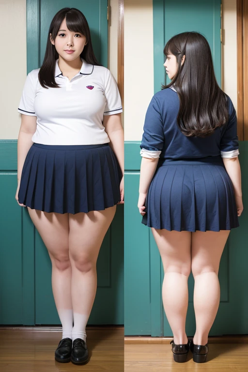Vety fat school girl ,age 12 years , very obese , very big body ,