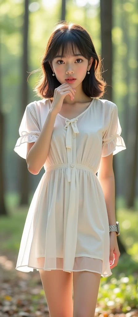 (highest quality、High resolution、masterpiece)、(Anime Art 4k)、(Realistic)、((Two Women、20-year-old、whole body、While looking at the beautiful scenery、Sitting on the grass and taking a rest、having a snack、Basket full of flowers))、(Detailed depiction of a beautiful face)、Smiling Kindly、Medium Short Hair、Dark brown hair、Braided hair、White blouse and long skirt、one piece、apron、apronドレス、picnic、Cinema Lighting、Ray Tracing、Soft Light、Welsh landscape on a misty morning、Blooming Grassland、Misty meadow on a calm morning、Flowers blooming all over the grassland、(Sargent-style watercolor)、