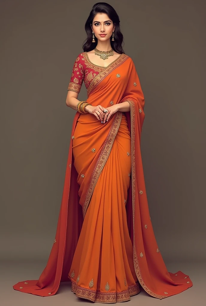 Indian traditional saree for women 