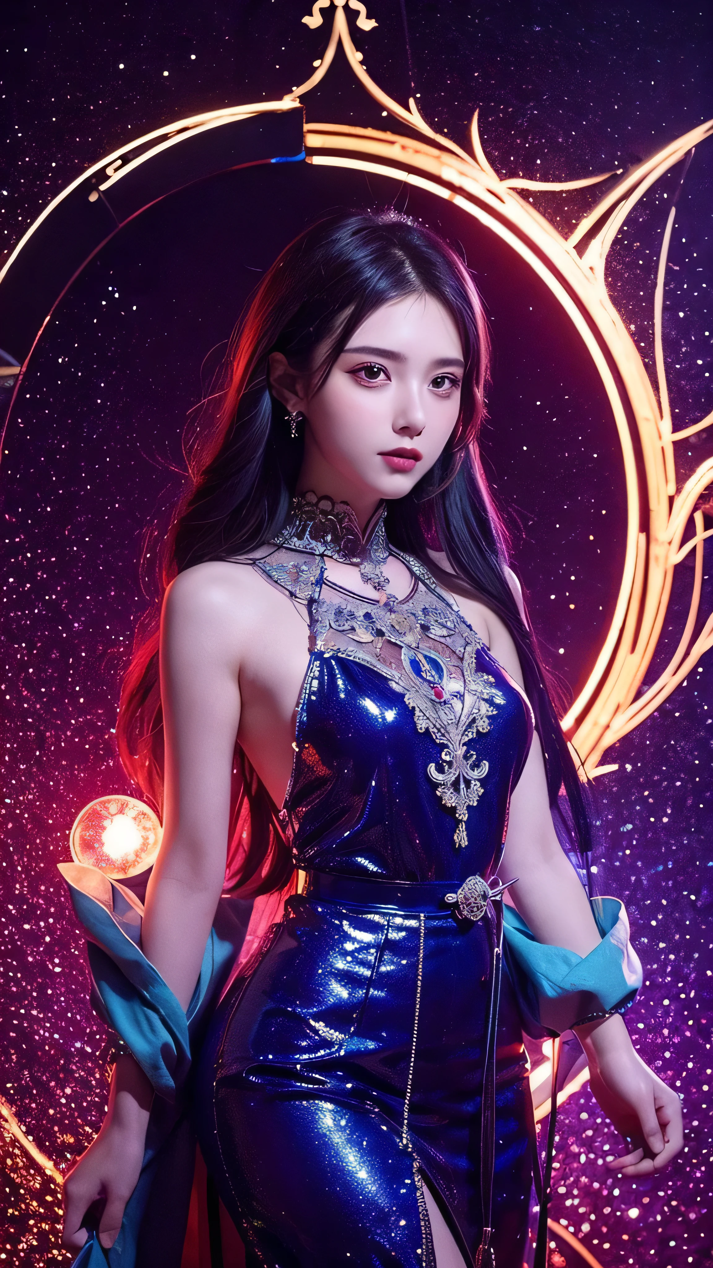 (Masterpiece, top quality, best quality , Official Art, beautiful and aesthetic :1.2),( 1 girl:1.3), 1 girl BREAK stained glass art, Colored Glass, Lead Wire, light transmission BREAK bright colors , intricate design, Glowing effect, Spiritual Atmosphere