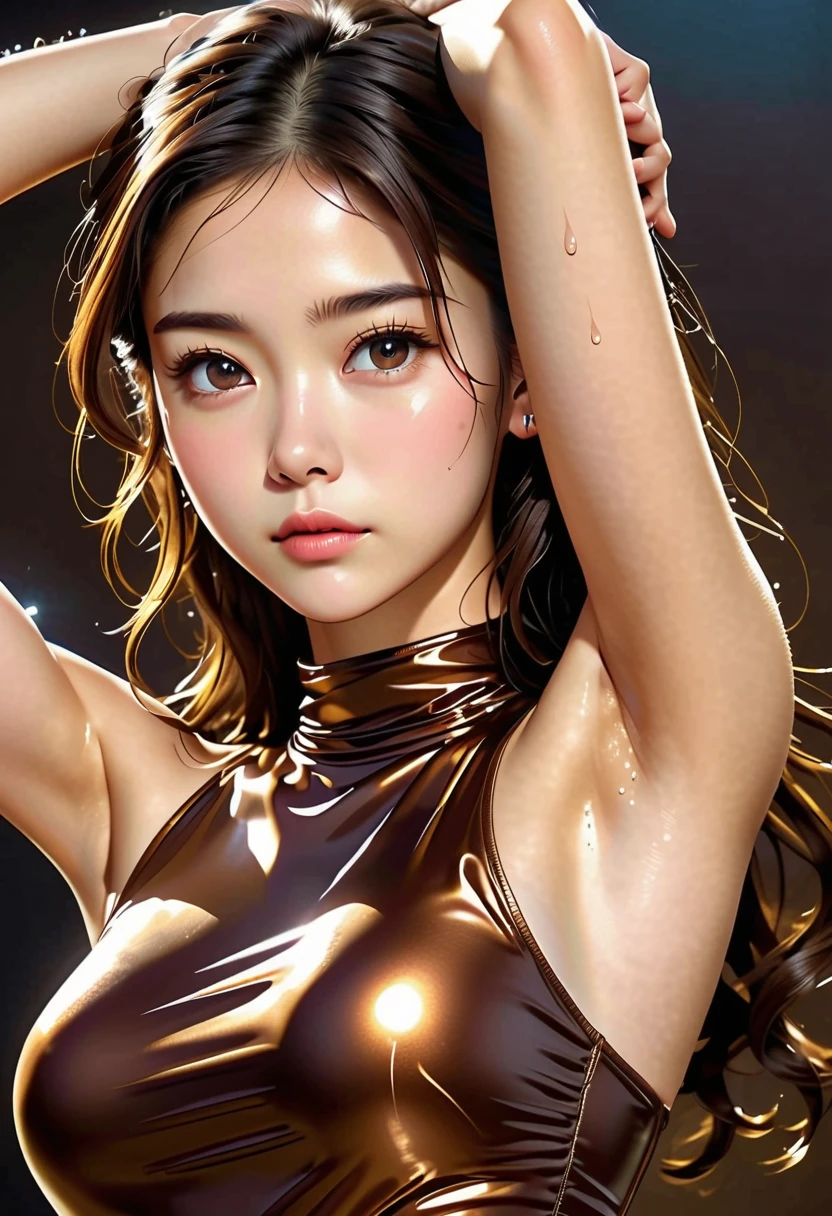 (masterpiece, Highest quality, Highest quality, Official Art, beautifully、), (One girl), Very detailed, Most detailed, masturbation behavior、(masterpiece:1.4), (ultra detailed:1.4), (extremely detailed CG:1.4), (Shiny glossy wet hair:1.4), (super fine illustration:1.4), full lip gloss, pussy, erotic, orgasm, Big Breasts:1.4, full body:14, White skin:1.4, Blonde