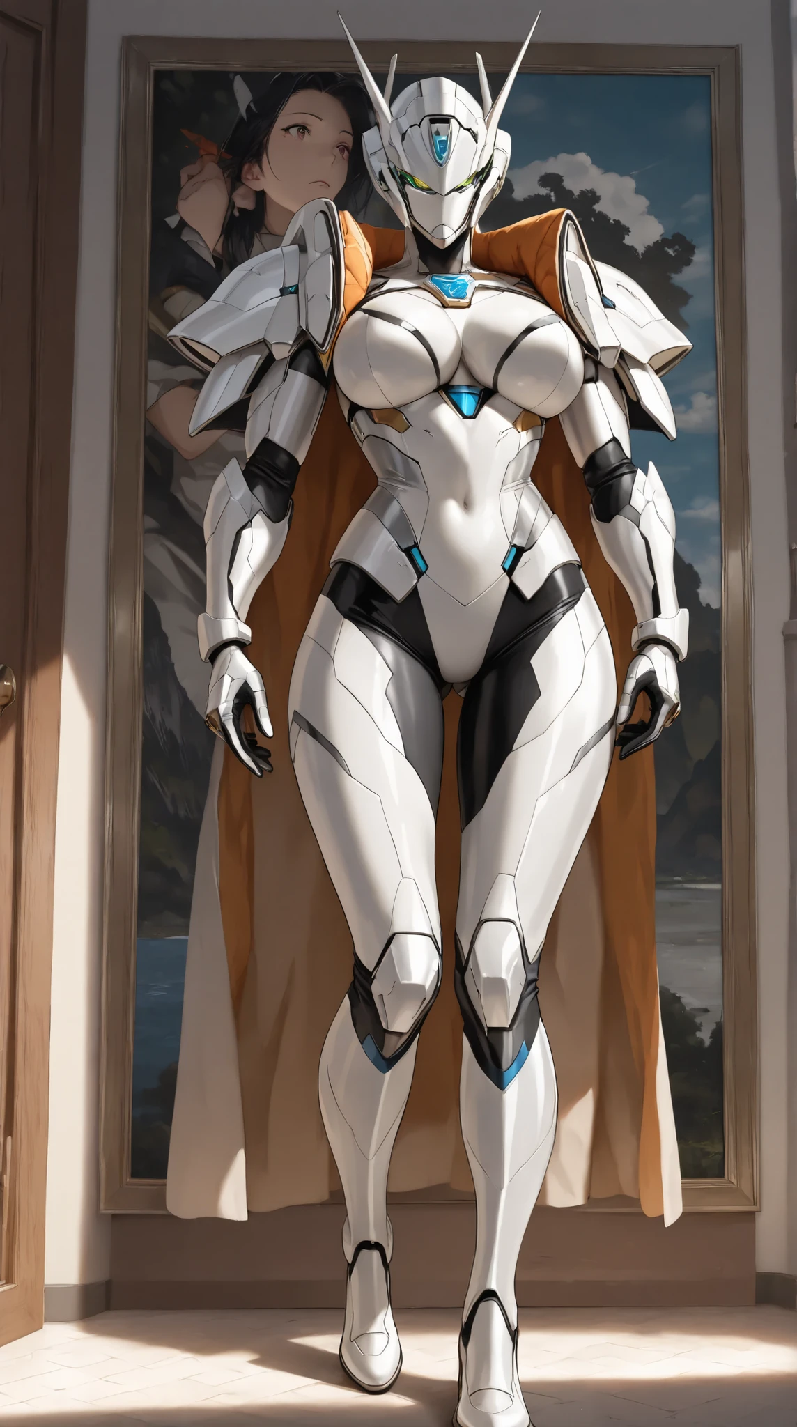 highres,absurdres,masterpiece,best quality,original,extremely detailed CG,extremely detailed wallpaper,perfect lighting,jitome,lips,makeup,standing on the stage,blurry background,1girl,
<lora:irongirl_fractals_suit:0.35>,fractal body,white Irongirl Suits,bodysuit,bodycon,
