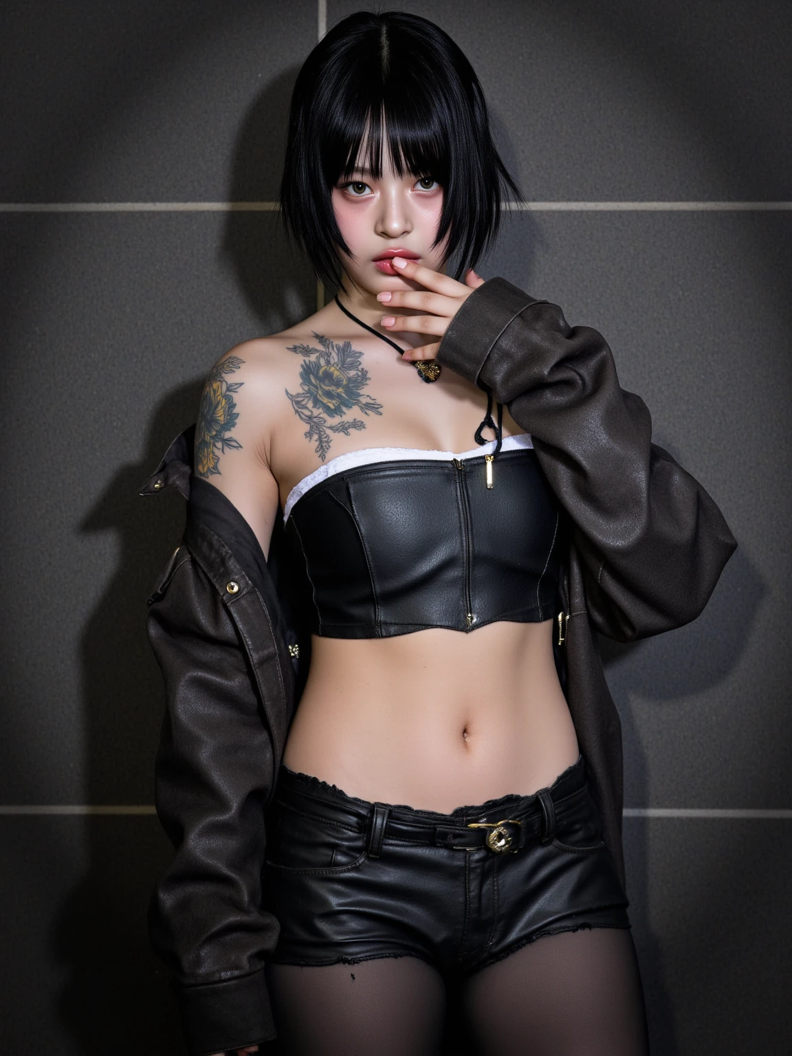 Crea una chica estilo death note
