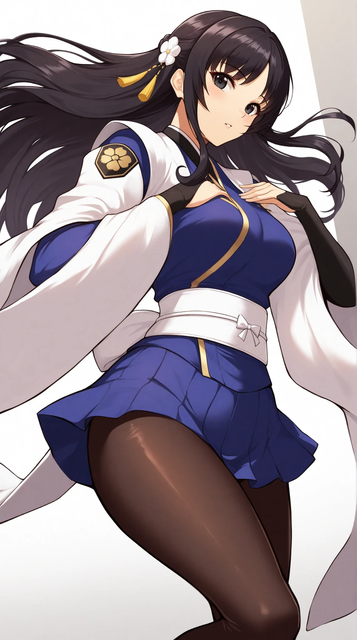 音無響子
Low - Angle、
Low - Angle、Long skirt、Hold down your skirt that is being blown up by the strong wind、Anime white panties in a strong wind、Crotch is visible
ローレグのパンツ、Color: White、
Crotch is visible、
、Lined、White lace lining、