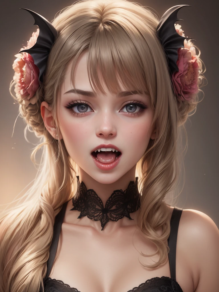 showing her breasts with a naughty face, and sensualizing. --auto --s2