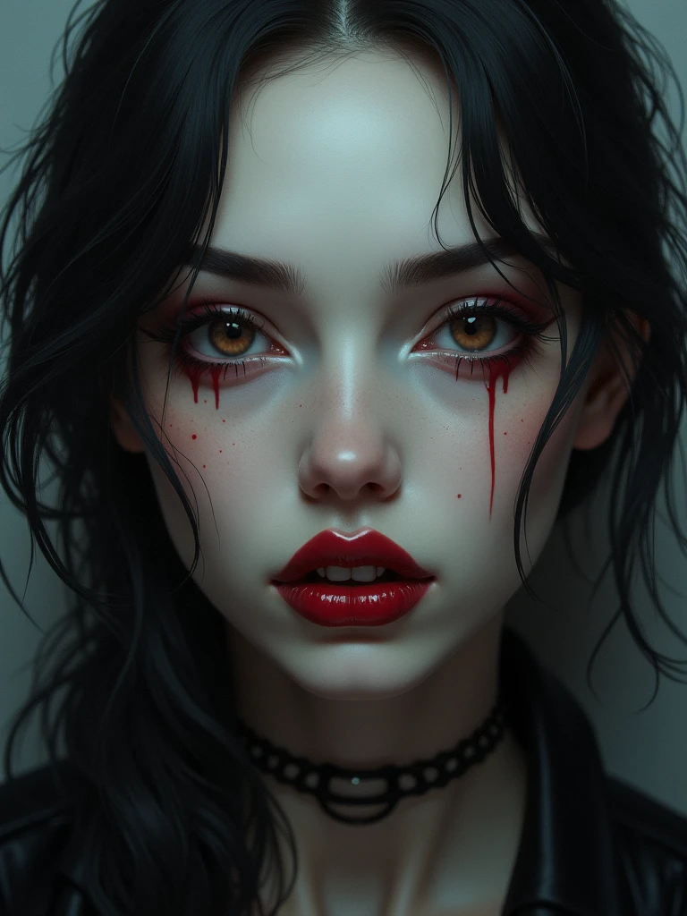 An image of Melanie Martinez as cry baby