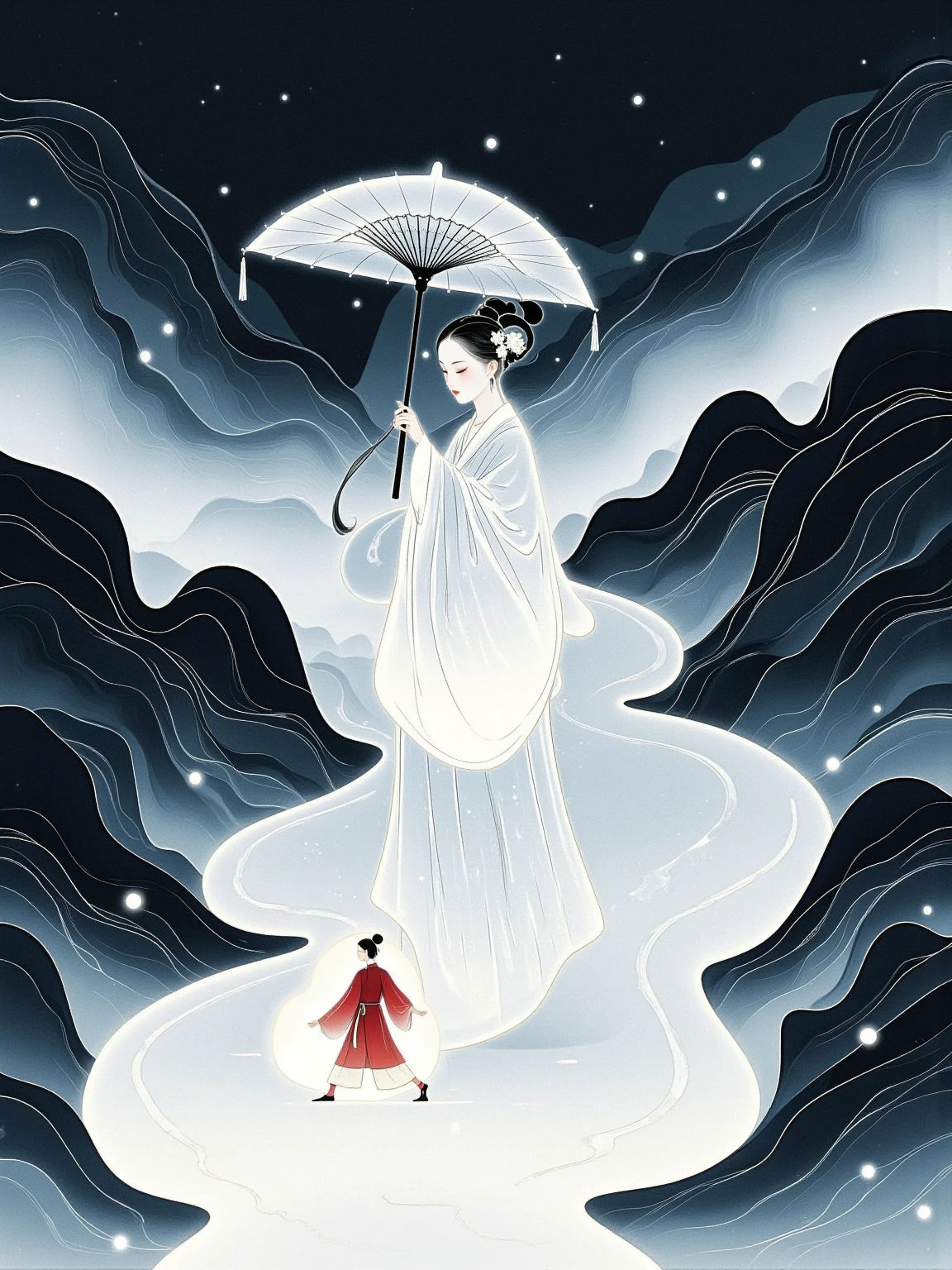  Magical World，( A girl trapped in a cosmic vortex nebula:1.5)， Render with the Cosmic Beach Vortex Engine ，( detailed facial features)，( beautiful facial features)， Ancient and Mysterious Castles ， Purple Stones ，Gemstone decoration， glowing plant ，Silver Creek，Colorful Clouds，Strange Creatures， Massive Magicians ，Rich collection of books，Magic fluctuations， crystal ball ，distant galaxy，Field of magic， Magicians Studying Magic ，(Glowing magic symbol)，Dreams，Time and space distortion，River of Light，(Magic Garden)， ultra wide angle lens ，Bottom View，Knee Shot(ks)，Full body shot(FLS)， high detail， high resolution ， Ultra High Definition，meticulous， ultra-realistic，Volumetric Light，Spectacular， ambient light ，Light Pollution，Movie atmosphere， Art Nouveau ，Illustration by SenseiJaye， intricate details ， Rococo style ， cool tones， Gothic Hues ， bright color ，High contrast tones