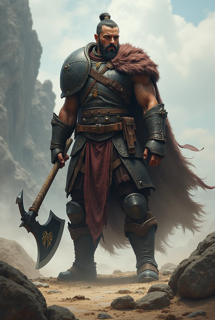 a warrior 
