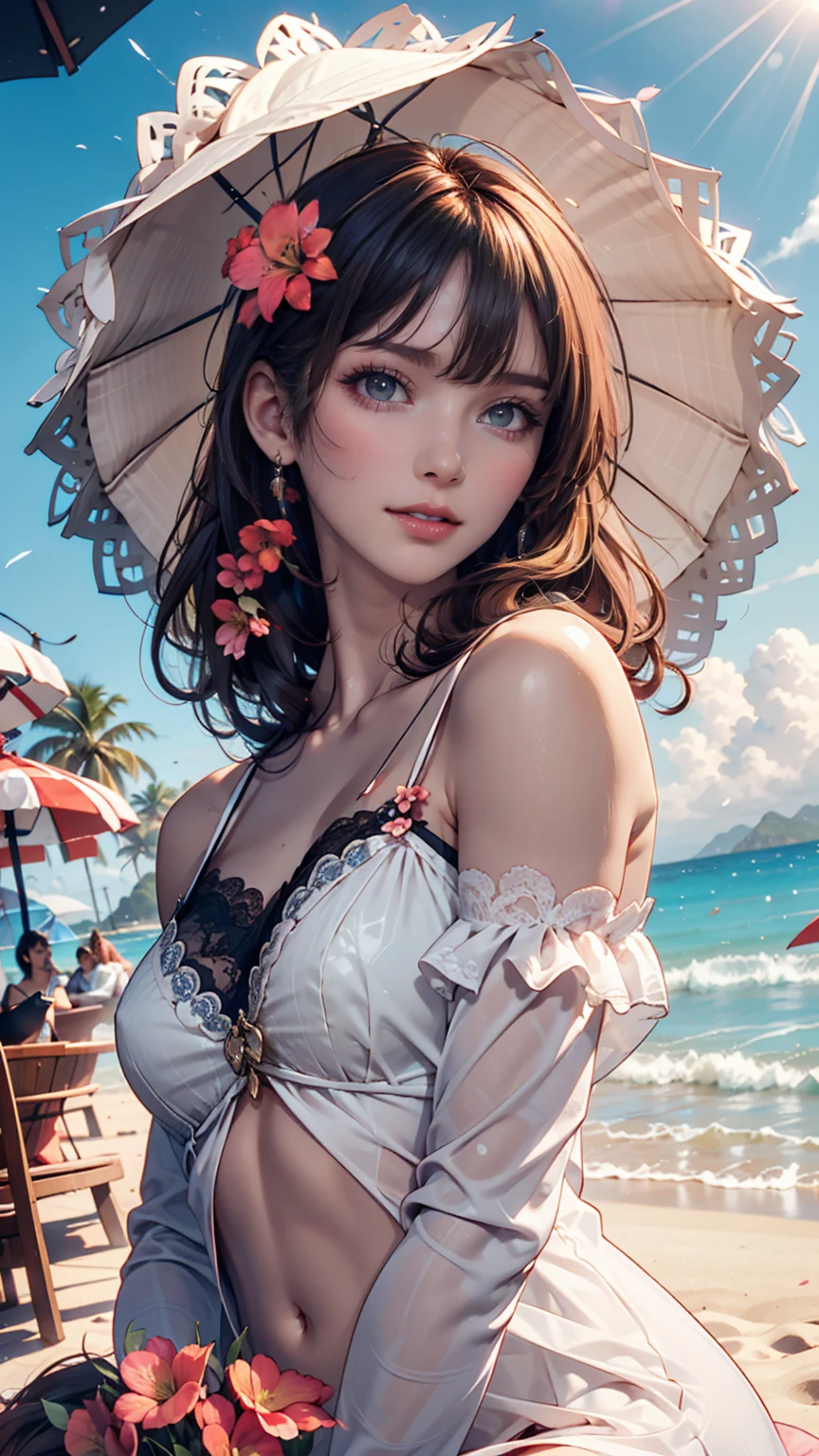 offcial art,统一 8k 壁纸,ultra - detailed,Beauty and aesthetics,tmasterpiece,best qualtiy,(zentangle,datura,Tangles,entangled),(s fractal art:1.3),1girll,The is very detailed,dynamic angle,cow boy shot,The most beautiful form of chaos,elegant,Fauvist design,vivd colour,romanticism lain,Luffy,Monchi D Luffy,pirate ships,outside,the ocean,swell sea