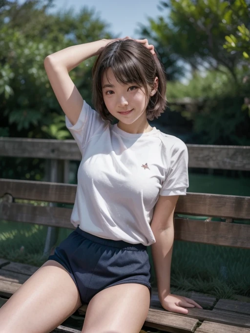26 year old Japanese woman., beautiful athletic body, piel blanca, bien proporcionado, piernas tonificadas, culo redondo perfecto, senos naturalmente firmes, (happiness: 1.4), dulce ( Risa: 1.2), ojo amarillos, blusa manga larga holgada de color negro,vaqueros ajustados, zapatillas blancas, pelo negro Lazio, jardin amplio en japon
