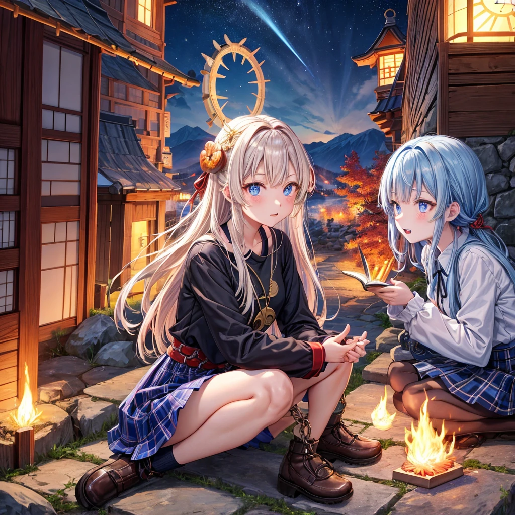 Masterpiece,high quality,beautiful wallpaper,16k,photo shoot
,freezing night, a poor young girl, shivering, bareheaded and barefoot, on the street,(Lighting a match:1.3),(hand holding match:1.1)
<lora:add_detail:0.8>