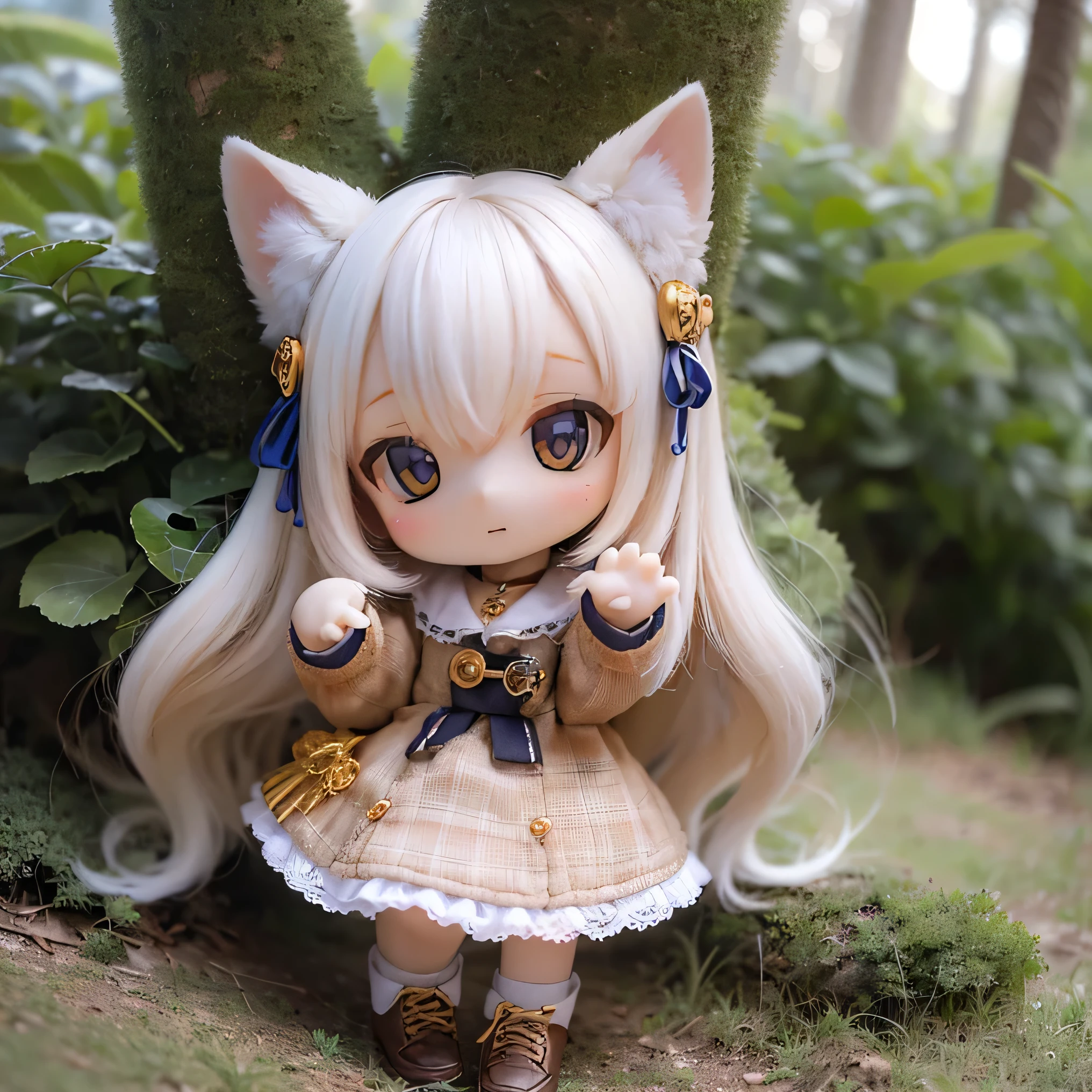 ((solo)), (((kemono))), (((child))), (((nanachi))), ((cute face)), (cute ears), (detailed white hair), ((detailed beige body)), detailed white chest, ((fluffy tail)), outside, in public, (detailed background), (higher body detail), (explicated),fur, fluffy,full body, chibi, [realistic], [3d], (3dcg), ((octane render)), closed mouth,full body,
(8k, RAW photo, best quality, masterpiece:1.2), ultra high res, (((realistic, photo-realistic))), professional lighting, detailed lighting, professional photography, fisheye, dynamic angle, high quality, high res, extremely detailed, bloom,ultra detaile lighting,ultra detaile shadow,
depth of field, sketch, sharp focus, soft lighting, good composition, god light highlight, detailed, (((photorealistic details))), detailed skin, to8contrast style
