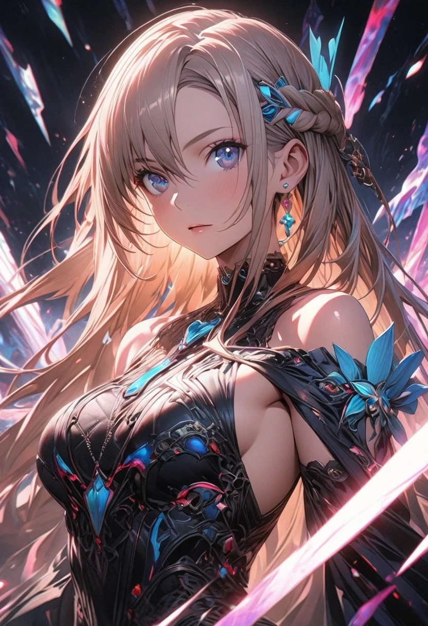 Shoulder length messy long shine hair, happy, Full body, Beautiful anime waifu style boy, hyperdetailed painting, luminism, art by Carne Griffiths and Wadim Kashin concept art, 4k resolution, fractal isometrics details bioluminescence , 4d render, octane render, intricately detailed , cinematic, trending on artstation Isometric Centered hyperrealistic cover photo awesome full color, hand drawn , gritty, realistic mucha , hit definition , cinematic, on paper, ethereal background, abstract beauty,stand, approaching perfection, pure form, golden ratio, minimalistic, unfinished, concept art, by Brian Froud and Carne Griffiths and Wadim Kashin and John William Waterhouse, intricate details, 8k post production, high resolution, hyperdetailed, trending on artstation, sharp focus, studio photo, intricate details, highly detailed, by greg rutkowski