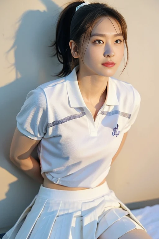 (Extremely meticulous CG),(((8k))),wallpaper,((Extremely refined and beautiful)),(((Masterpiece))),(((best qualtiy))),(((Ultra High Resolution))),beautiful light up,realistic shaded,(Smooth and flawless fair skin:1.tremely exquisite facial details:1.2),(ultra-detailed:1.5),((a beautiful girl,solo)),(White baseball cap:1.5),(short ponytail:1.2),(wet hair:1.5),(small head:1.2),(slender face:1.2),(Exquisite makeup:1.3),(happy:1.2),(laughing:1.2),(perfect body:1.1),(wet:1.5),(sweat:1.3),(shiny skin:1.5),(white t-shirt:1.3),(small :1.3),(flat :1.2),([black|white] plaid pajama pants:1.5),((slim,thin)),(from front:1.3),(standing:1.3),(arms behind back:1.3),(at the school:1.5),(urban landscape:1.3),(outdoor:1.3),(summer:1.3),(day scene:1.3),(rainy:1.3),(overcast:1.5),(upper body:1.3),(surrounded by crowded crowds:1.3)