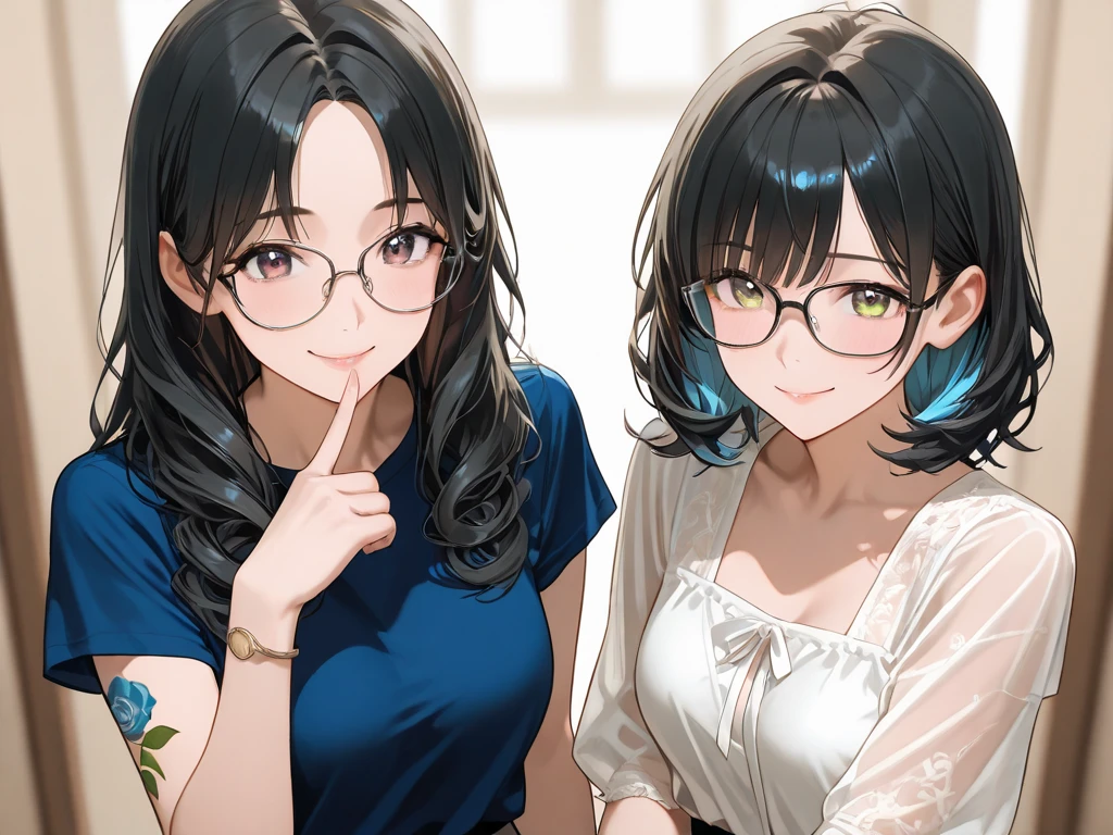 In the classroom,A group of students gathered around the teacher to ask questions,Gray-haired old teacher,Asian people,wears glasses,closeup cleavage,sharp focus on eyes,8K,super-fine,oil painted,Hyper-realistic,best qualtiy