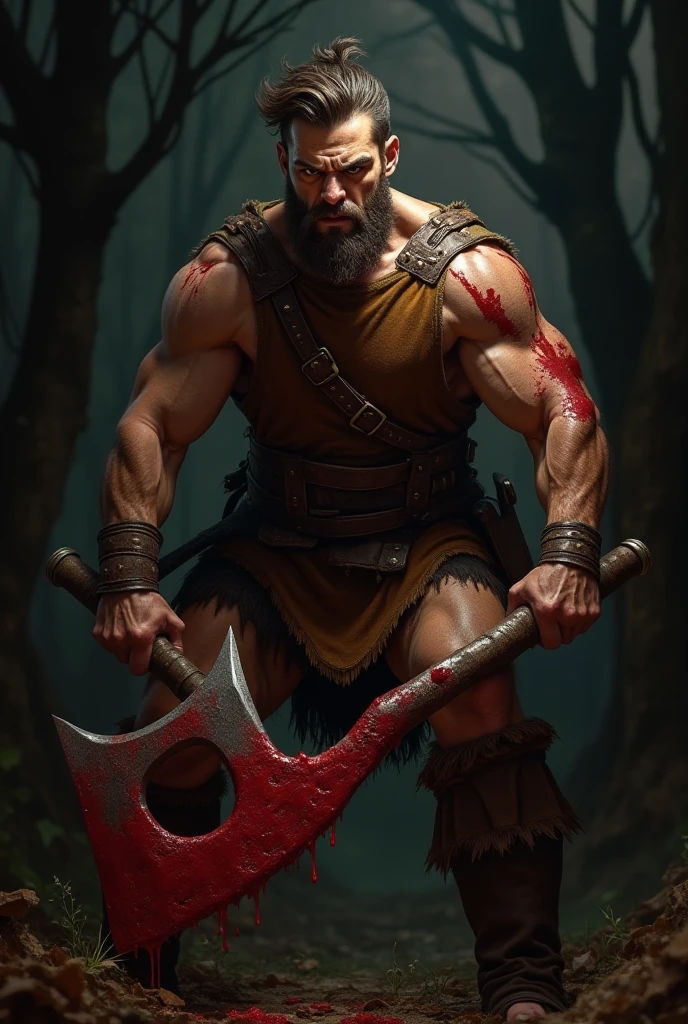 Warrior look
Blood dot
