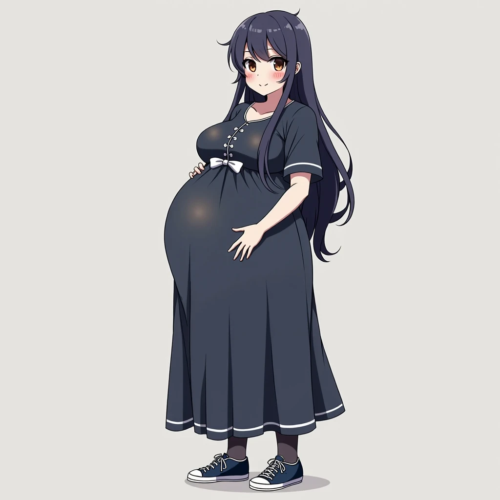 pregnant with many girls, Have cat ears,Pregnant, childbirth, work、A belly so huge that it can't exist in reality、Belly on the verge of bursting、Stuck inside a cramped school metal locker、Looks very painful、small face、Giant belly、Big belly、、masterpiece、embarrassed look、Are fat