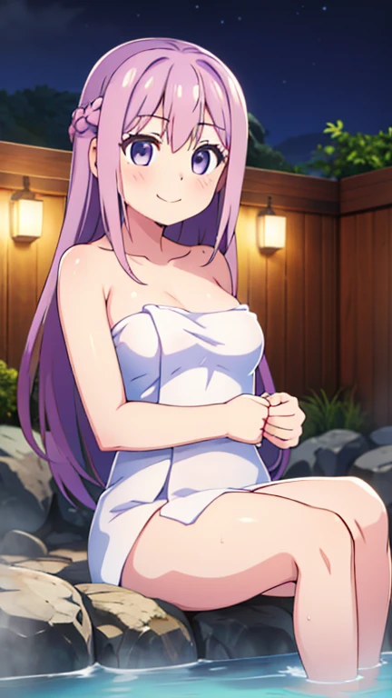 NSFW, (masterpiece:1.2, best quality), ultra high res, absurdres, highres, 1girl, full body, sitting,
(1girl, (forehead:1.2), beautiful detailed eyes, happy smile, open mouth, ((sauna)), (naked bath towel:1.3),
(looking through legs, gleaming skin, elbows up, hand between legs))
(steaming body, very humid, steam, fog, dampness), (cowboy shot, looking at viewer)