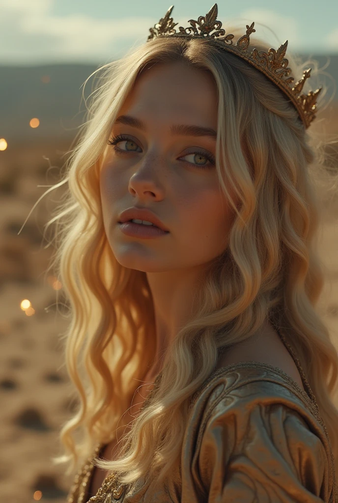 k4t3upt0nv1 (smiling:0.9) , medium length blonde hair, hair flowing in the wind, (vibrant vivid colors) (full body shot:1.3) (cinematic, 8k, professional photography) , ((best quality)) , ((masterpiece)) , (detailed) , close-up, thin sexy woman wearing Veil, (Behance contest winner:1.2) , fantasy art, crown of giant rubies, 3D Shade portrait, style of Ross Tran, captivating lighting, 8k resolution, striking facial expression, (elaborate costume details:1.3) , vibrant colors, powerful presence, (ethereal glow:1.1) ,  <lora:Vibrant_Movies:1>