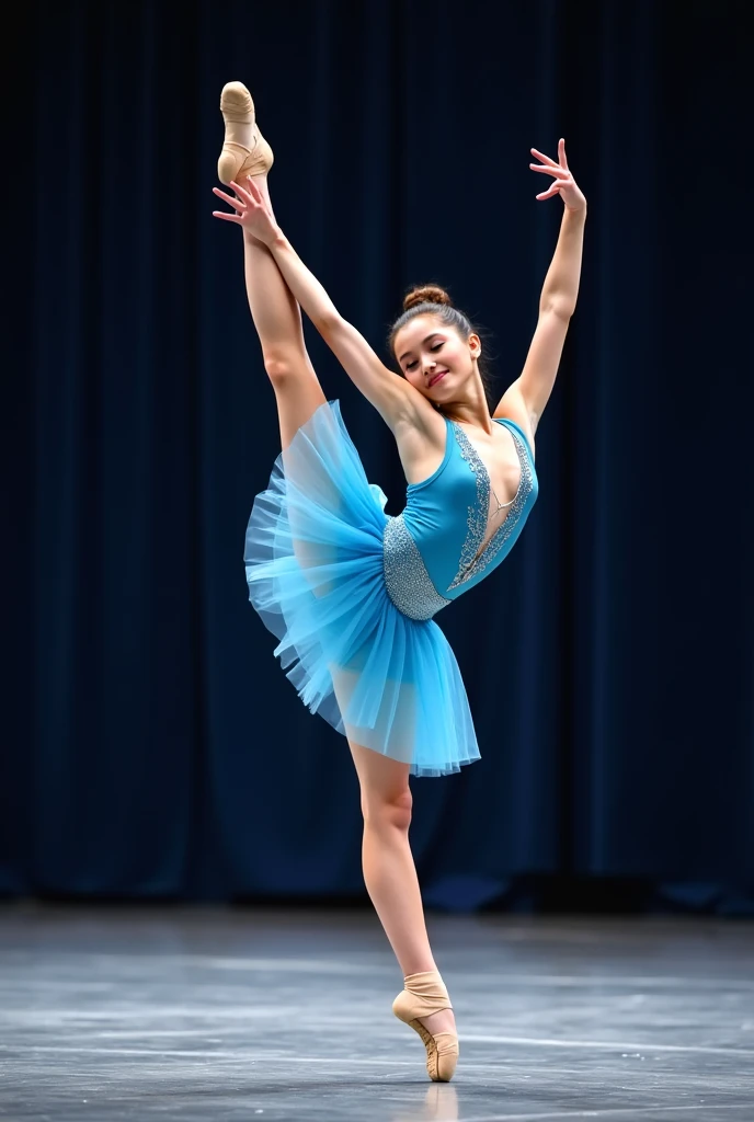 a girl dancing